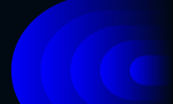 Abstract Background Design Version Gradient with Circle in Blue and Black for Branding, Ads, Social Media, Wallpaper, Website etc vector