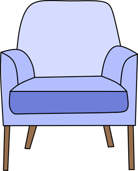 Sofa clipart drawing png