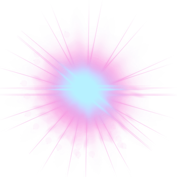Colorful lights pastel Blue and pink png