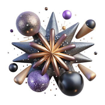 dramatic rustic Sparkle Effect with Starburst Transparent Background original png