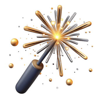 wonderful classic Sparkler Closeup Bright Sparks Celebration Transparent Cutout high resolution png