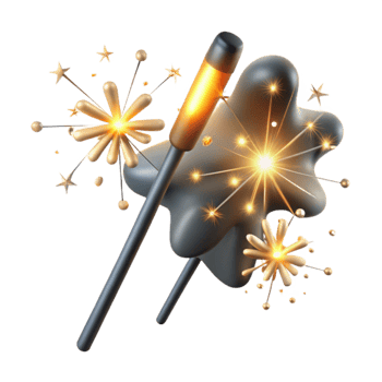 magnificent creative Sparklers Burning Bright Light Isolated Cutout genuine png