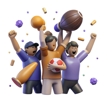 serene rustic Sports Team Victory Huddle Isolated Action Shot 4K png