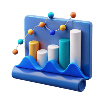 magnificent traditional Stable Data Graph Blue Line Isolated genuine png