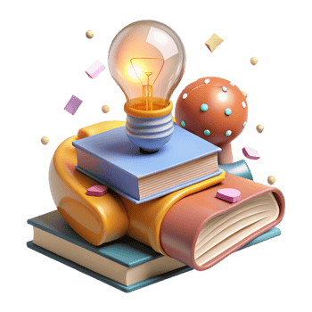 stunning traditional Stack of Books with Eyeglasses Cutout professional png