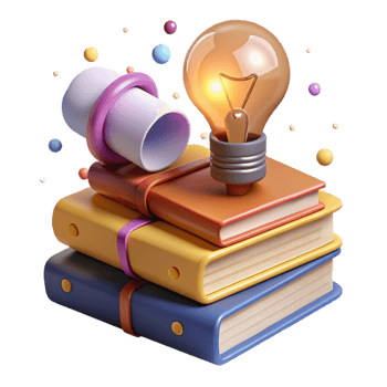 extraordinary minimalist Stack of Books with Eyeglasses Cutout exclusive png