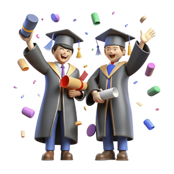 serene traditional Students Graduating From College Transparent Background exclusive png