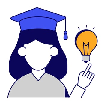 Modern design of graduate vector