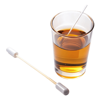 Antiseptic alcohol swab and solution displayed on Transparent Background, ideal for sterilization and hygiene use png