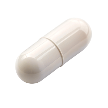 Medical suppository for medication, isolated on Transparent Background, emphasizing its shape and hygienic design png