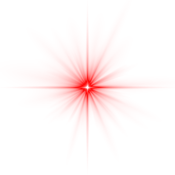 Red Lens Flare Effect Light Glow Overlay png