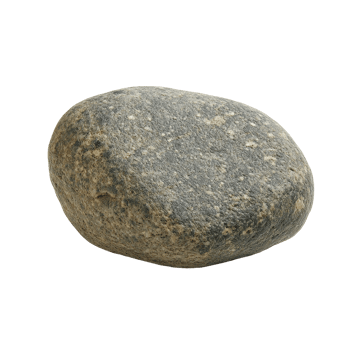 Smooth round stone resting on a light stone Transparent background in a minimalist style, Stone, background png