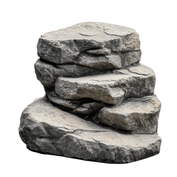 Stone rock podium isolated on Transparent background for art and display purposes, Stone rock podium isolated on background png