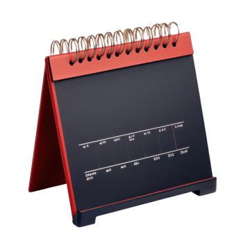 Calendar for December displayed on Transparent background with minimalist design and tear off pages, table calendar 2025 december isolated on White background png