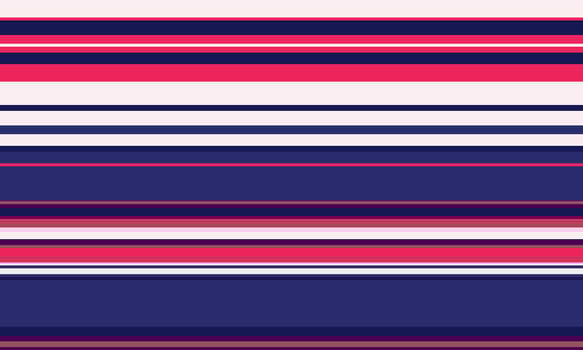 Vibrant horizontal stripes in pink, navy, and white create a bold, modern pattern. Perfect for backgrounds, textiles, or website design, this image evokes energy and style. vector