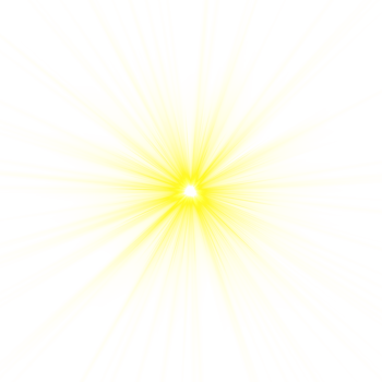Yellow Lens Flare Light Effects png