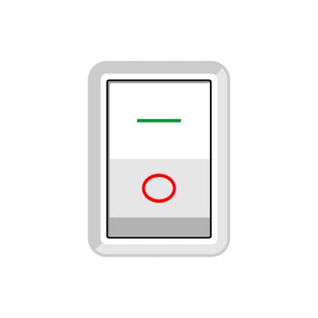 toggle switch electric control image illustration vector