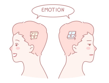 Exploring and Understanding Emotions Through Detailed Expression and Personal Perspective vector