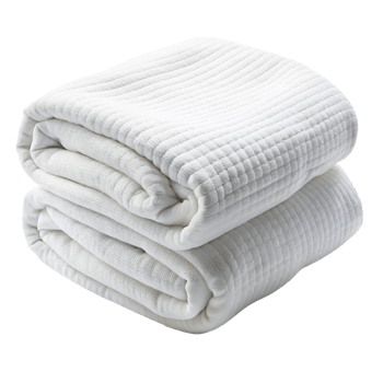 High Quality White Blanket with Textured Pattern, Perfect for Relaxing and Enhancing Home Decor png