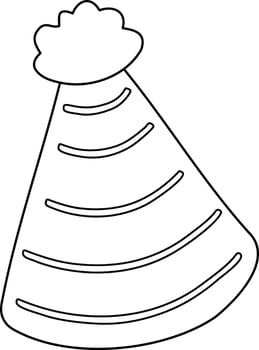 Hat birthday party happy - cap icon doodle vector