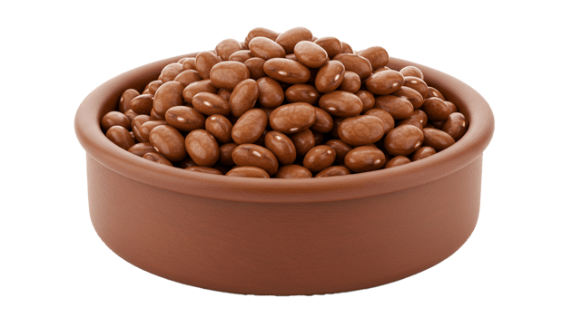 Bowl filled with beans offering a nutritious ingredient for various dishes png