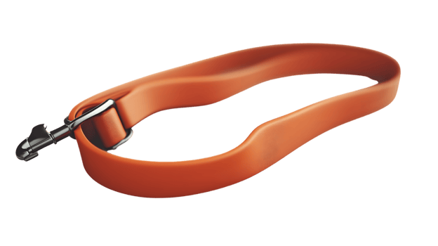 Adjustable Orange Strap with Metal Buckle and Connector for Outdoor Gear and Equipment png