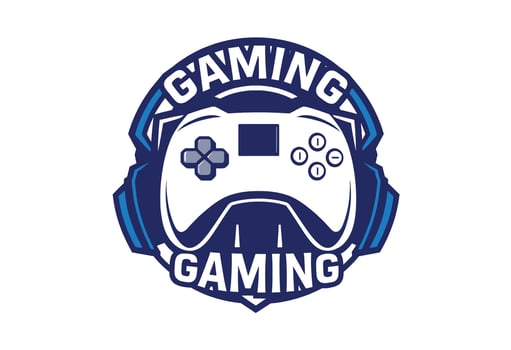 Gaming gaming logo design vector