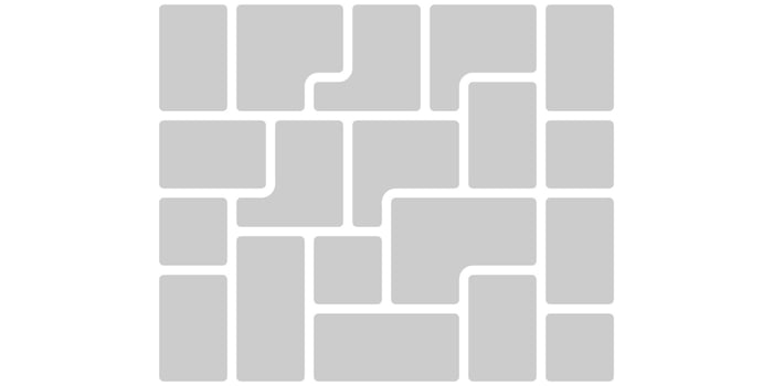 Collage image frame grid template. Rectangle card graph showcase layout. User dashboard mockup bento design. Advertisement material photo mockup pattern. Blank square business data bar column. vector