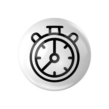 stopwatch icon on transparent background png