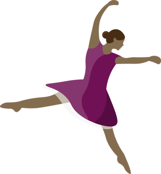 Pink Ballet Dancer png