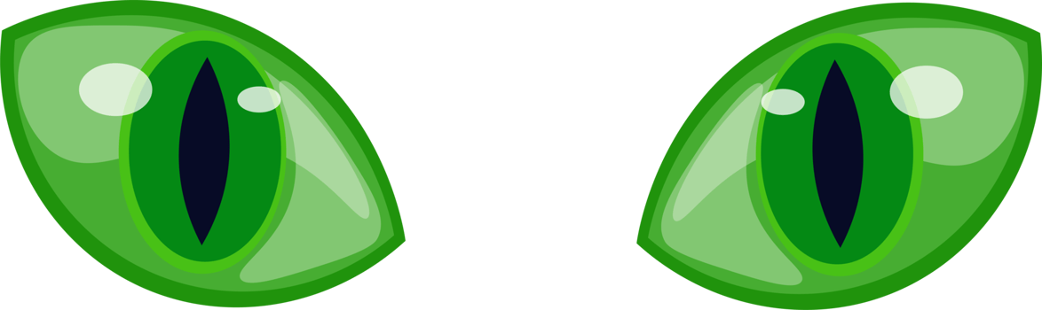 Green Cat Eyes png
