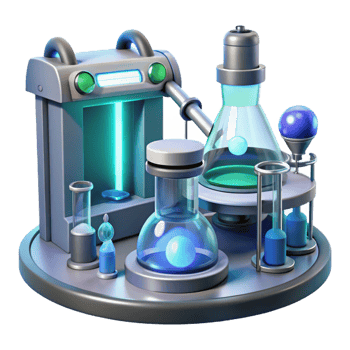 rare minimalist A futuristic laboratory, advanced scientific equipment, sterile, bright lighting, realistic style masterfully captured png