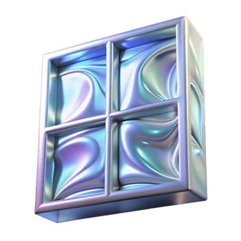 intense mesmerizing Delicate, fractal patterns, resembling frost on a windowpane, shimmering with a subtle, iridescent sheen, in a minimalist, ethereal style refined png