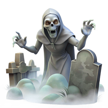 exquisite victorian A mysterious Banshee wailing in a foggy graveyard, moonlight filtering through the mist, Gothic horror style high resolution png