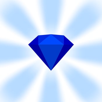 blue diamond gemstone on zoom comics, blue flat diamonds jewelry icon, blue gems on soft rays burst shine background, blue diamond of items game, clip arts gemstone for banner jewellery vector