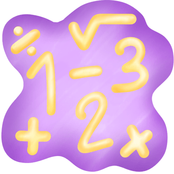 A symbol sign representing the subject of Mathematics png