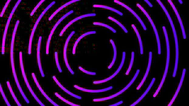 circle line purple colorful for modern background, light neon effect motion with line mixed color, glowing light circle graphic for wallpaper, art line swirl shine color for technology digital concept vector