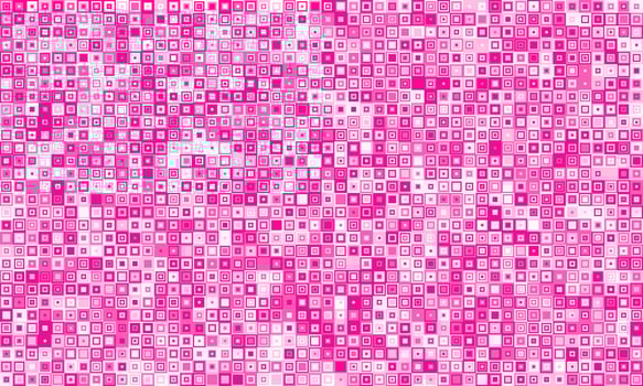 Vibrant pink mosaic pattern, perfect for backgrounds, textures, or website design. This abstract image evokes feelings of energy and excitement, offering a modern and stylish aesthetic. vector
