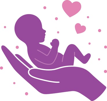Premature Baby Care vector