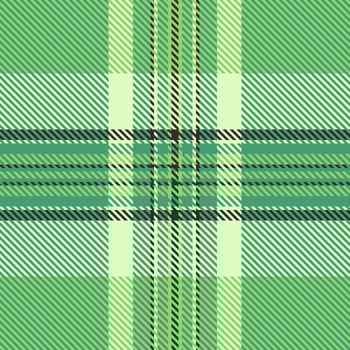 Tough background fabric, tech texture textile tartan. Linear plaid check pattern seamless in mint and green colors. vector