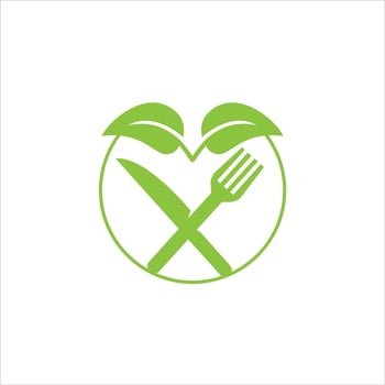 FOOD Letter monogram Initial Logo Design Template Illustration. FOOD elegant and Professional icon design vector