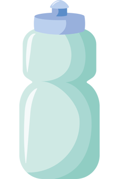 sport fitness flask png