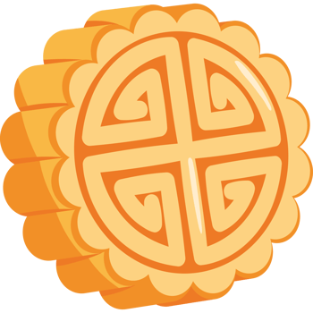 delicious mooncake pastry chinese png