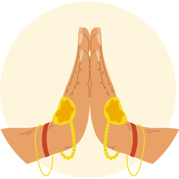 palms folded gesture namaste png