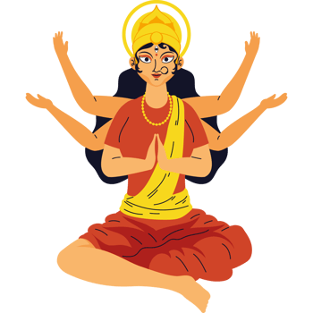 goddess durga indian religious png