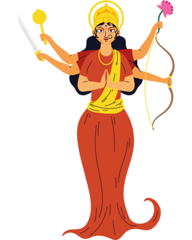 durga puja hindu festival navratri png