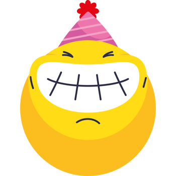 birthday emoji funny cartoon png