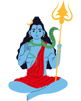 cartoon lord shiva png