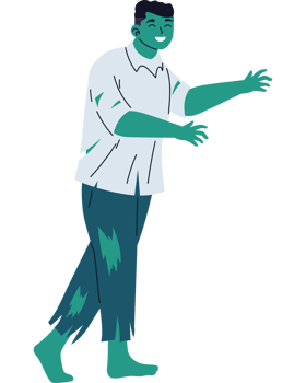 disguise zombie man character png