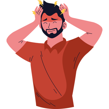 unhealthy man suffer from monkey pox png